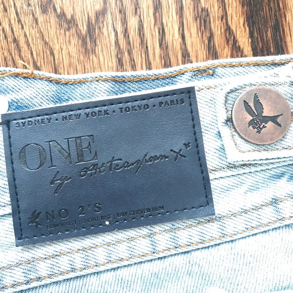 One Teaspoon denim jean shorts No2’s - Picture 3 of 5